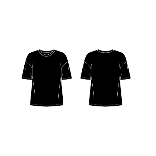 Oversized T-shirt Boxy Fit
